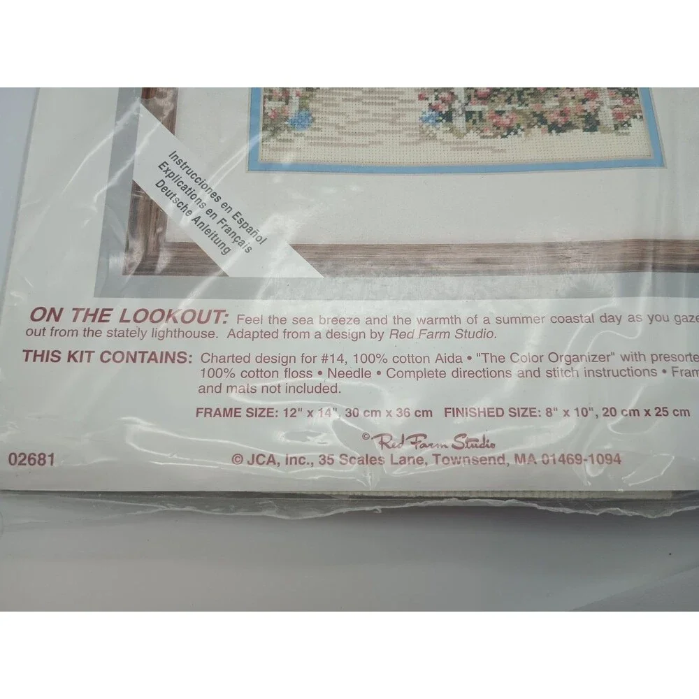 Needle Treasures On The Lookout 02681 Counted Cross Stitch Kit 8x10 New Sealed